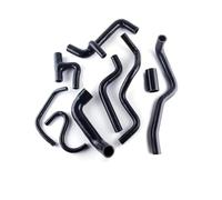 Entrada Aire Para VW G60 Para Corrado 1.8L Sobrealimentado Para Jetta Para Golf Mk2 PG Sin Convertidor Catalítico Kit Mangueras Radiador Silicona 9 Uds Manguera Admisión(Rosado)