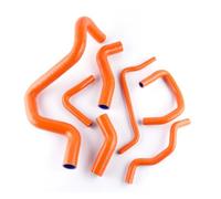 Entrada Aire Para VW MK4 Para Golf Para Bora Para Jetta 18 T Para AUM Para AUQ Para A3 S3 TT MK1 Para Octavia Kit Manguito Refrigeración Radiador Silicona Manguera Admisión(Naranja)
