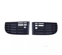 Entrada Aire Rejilla 1K0853665 1K0853666 Frontal para Golf MK5 2005-2009 Parachoques Plástico Negro Instalación Directa Pareja Lado Izq Der