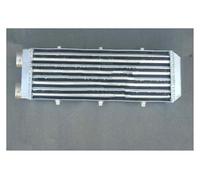 Entrada Aire Tubo Entrada Admisión Intercooler De Aluminio De Un Solo Lado con Diseño De Aleta Delta De 550 X 140 X 70 Mm Entrada Y Salida Universal De 2"