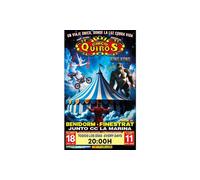 Entrada al Circo Quirós: Tribuna preferente / Viernes 1 de agosto a las 20 h