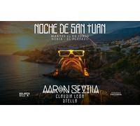 Entrada al festival Solaris Nerja para la Noche de San Juan con Aaron Sevilla el martes 23 de junio