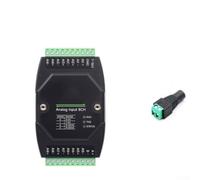 Entrada analógica de 8 canales DC7-36 V DIN Rail para modbus para rtu de detección de voltaje 8 CH RS485 industrial módulo de entrada analógico de 12 bits, precisión 0-10 V, módulo industrial para