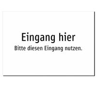 Entrada aquí - Por favor utilice esta entrada. - Pegatinas A5: 210 x 148 mm - Sin gráficos, solo texto