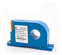 Entrada CA 0-400 A Salida 4-20 mA/RS485 Transmisor de corriente de bucle cerrado tipo DIN Sensor de señal de amperios CA perforado Sensor de corriente(Dc4-20ma Output,AC0-50A input)