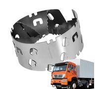 Entrada de aire: acelerador de, protector de mejora del rendimiento para el flujo de aire, herramienta de inducción de acero inoxidable, unidad de optimización del motor con ventilador