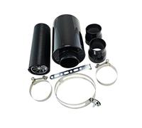 Entrada De Aire Con Ventilador Universal Racing Fibra Carbono Kit Inducción Alimentación En Frío Caja Filtro O Sin Tubería Inducción(WITH FAN)