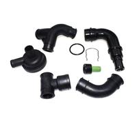 Entrada de aire frío Para VW Para Passat 1.8L 06A103213F Tubo De Ventilación Coche Manguera Válvula Cárter Cigüeñal(Hose Valve Kit)