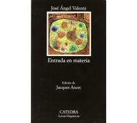Entrada en materia (Letras Hispánicas)