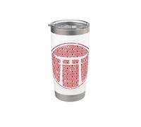 Entrada japonesa Torii a lo desconocido Vaso térmico de acero inoxidable de doble pared