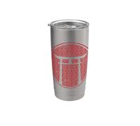 Entrada japonesa Torii a lo desconocido Vaso térmico de acero inoxidable de doble pared