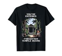 Entrado: Ruinas del templo olvidadas | Arqueología Pixel Art Camiseta