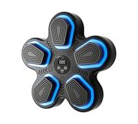 Entraîneur Boxe Interactif - Appareil Musical Fixation Murale Sans Fil, Poinçonnage pour Exercices Physiques, Développement Réflexes Main-Oeil, Coordination Rapide, Activité Sportive Maison Gym,