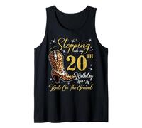 Entrando en mi 20 cumpleaños con mis botas en el suelo Camiseta sin Mangas