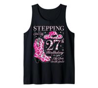 Entrando en mi 27 cumpleaños con mis Botas en el Suelo Camiseta sin Mangas
