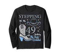 Entrando en mi 49 cumpleaños con mis Botas en el Suelo Manga Larga