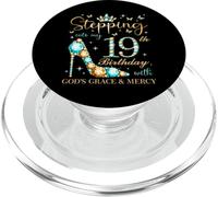 Entrando en mi cumpleaños número 19 con la Gracia y la Misericordia de Dios PopSockets PopGrip para MagSafe