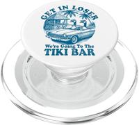 Entrar en Loser Tiki Bar Hawaii Meme Tiki Vibes Juego de Palabras Funny Goose PopSockets PopGrip para MagSafe