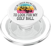Entrar Perdedor Vamos A Buscar Mi Golf Pelota De Golf PopSockets PopGrip para MagSafe