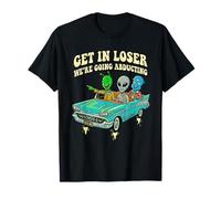 Entrar Perdedor Vamos a Secuestrar Alien Meme Retro OVNI Camiseta