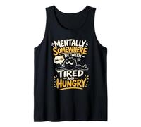 Entre Agotado y Hambriento Camiseta sin Mangas