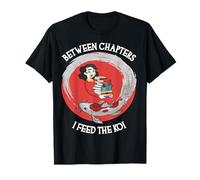 Entre capítulos I Feed The Koi Funny Book Lover Camiseta