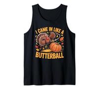 Entré como Un Butterball Divertido Meme De Pavo De Acción De Gracias Camiseta sin Mangas