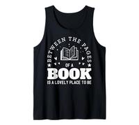 Entre la página de un libro hay un lugar encantador para estar leyendo Camiseta sin Mangas
