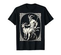 Entre la travesura y la Amenaza demoníaco ilustración Camiseta