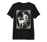 Entre la travesura y la Amenaza demoníaco ilustración Camiseta Premium