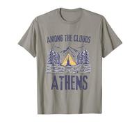 Entre Las Nubes Viajes de Vacaciones Atenas Grecia Camiseta