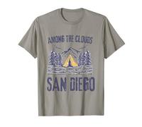 Entre Las Nubes Viajes de Vacaciones San Diego California Camiseta