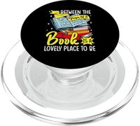 Entre las páginas de un libro es un lugar encantador para estar PopSockets PopGrip para MagSafe