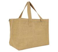 ENTRE TEMPS - SH0030 Bolsa de Compras Frescura Yute - Diseñada para Conservar la Frescura de los Productos - Dimensiones 40 x 25 x 30 cm - Diseño Elegante - Color Natural