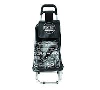 ENTRE TEMPS - SH1520, Carrito de Compras Impermeable Ligero de Dos Ruedas, Diseño Moderno, Ideal para Supermercados y Mercados, Capacidad 50L, Altura 94.5 cm, Modelo Aleatorio, Color Variado