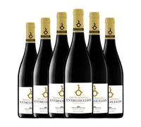 Entrechuelos Chardonnay Vino de la Tierra de Cádiz Joven 75 cl Vino blanco (Caja de 6 Botellas de 75 cl)