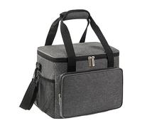 Entrega de alimentos | Bolsa isotérmica reutilizable de 15 L | Transporte de alimentos caliente y frío de viaje, bolsa isotérmica de playa, bolsas isotérmicas para camping picnic