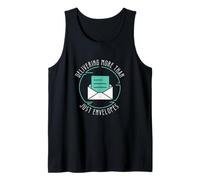 Entrega más que sobres para carteros Camiseta sin Mangas