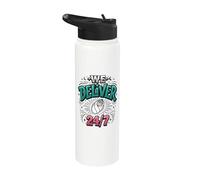 Entregamos 24/7 Enfermera de parto y parto UCIN posparto Stainless Steel Insulated Water Bottle