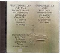 Entremont - Mendelssohn;Concerto in Dm