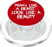 Entrena como una bestia, luce como un gimnasio de belleza y fitness PopSockets PopGrip para MagSafe
