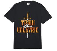 Entrena como una valquiria Mitología nórdica Valquirias de Sangre vikinga Comfort Colors Adult Heavyweight T-Shirt