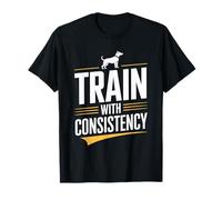 Entrena con el Cachorro de obediencia de Perro de consistencia Camiseta