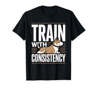 Entrena con el Cachorro de obediencia de Perro de consistencia Camiseta