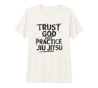 Entrena Jiu Jitsu con Mente Fuerte y Disciplina Camiseta Premium