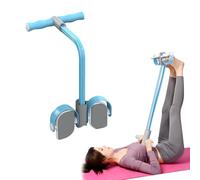 Entrenador abdominal, equipo de entrenamiento para abdominales, expansor de culturismo, entrenador de cuerpo completo para el hogar, 6 tubos de cuerda elástica multifunción, aparatos de fitness para