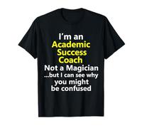 Entrenador Académico Coaching Tutor Escuela Redacción Matemática Lectura Camiseta