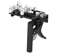 Entrenador asistido por guitarra - Instrumento de acordes clave, herramientas asistidas por acordes | Famosa herramienta de artefacto auxiliar de ukelele, herramienta de aprendizaje asistido de