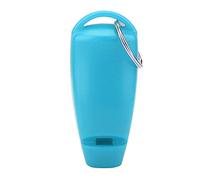 Entrenador Compacto con Silbato y Clicker para Cachorros para un Entrenamiento Eficaz del, Ayuda para la Obediencia de Mascotas de con Llavero para Facilitar su Transporte, Acabado No