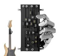 Entrenador de acordes de guitarra - Accesorios de guitarra para principiantes | Dispositivo portátil de ayuda al prensor de acordes de entrenador de guitarra para amigos de la familia y los amigos